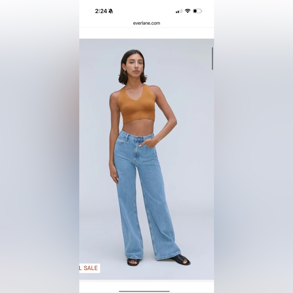 Everlane size 25 OG baggy jeans